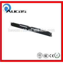 AUCAS bester Preis 12 Port cat6 Patch Panel in China hergestellt